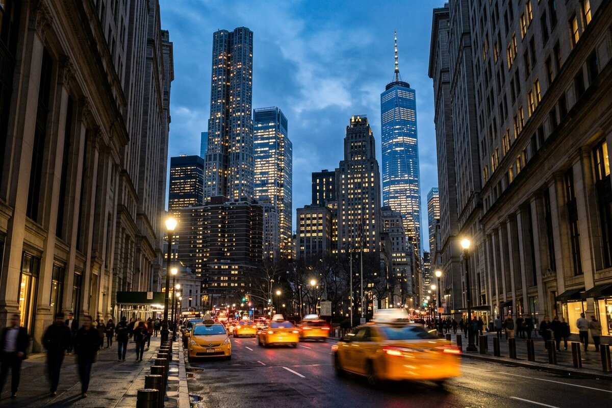 The market district